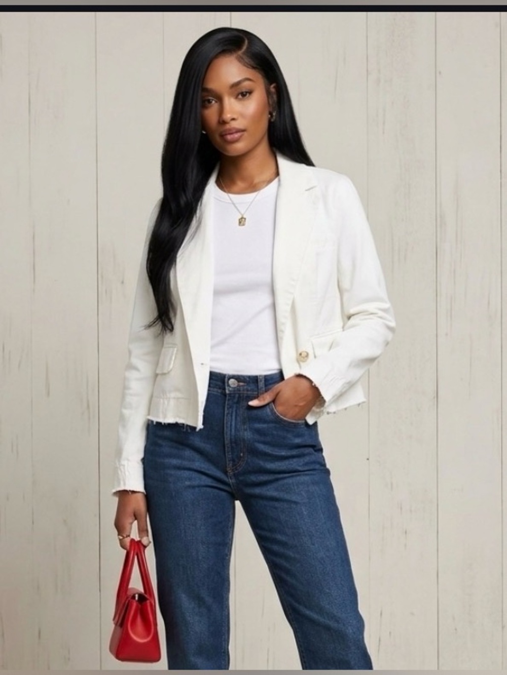 Anthropologie Pilcro Lightweight Cotton Jacket XS Ivory Cream